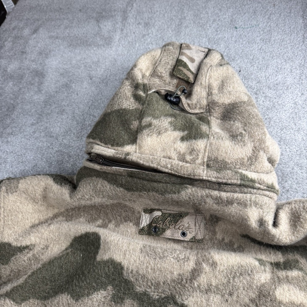 Cabela's Wooltimate Extreme Stand Hunter Insulated Parka Outfitter Camo XL - Picture 15 of 15